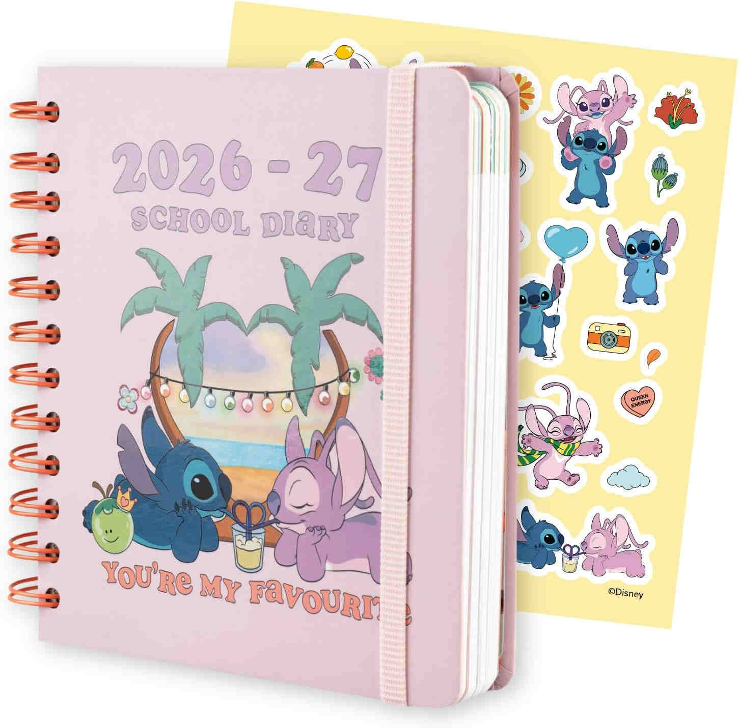 Agenda escolar Stitch